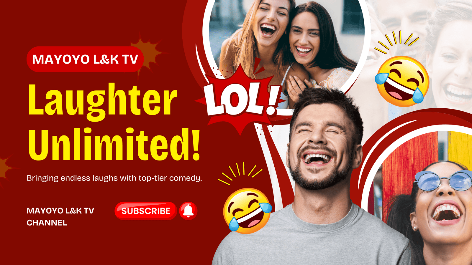 Modern Comedy YouTube Banner